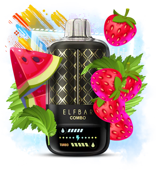 ELF BAR Combo 25000 - Watermelon Strawberry